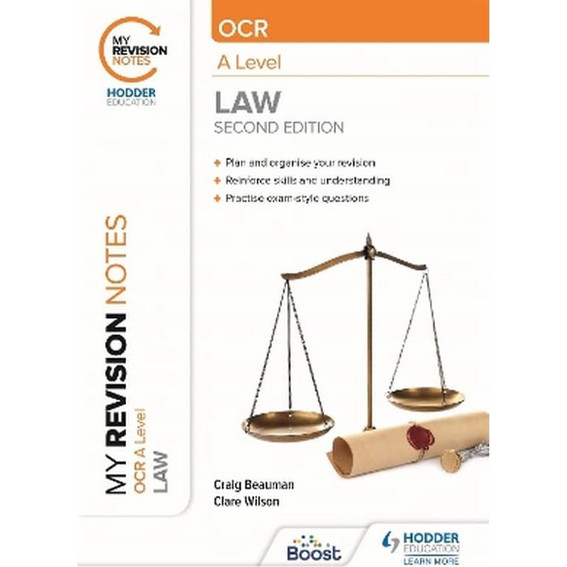 My Revision Notes: OCR A Level Law Second Edition | BestPrice.gr