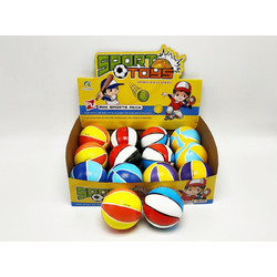 Blue Toys Παιδική Μπάλα Μπάσκετ Διάφορα Σχέδια 10cm MKR083060