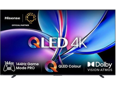 Hisense 100E7Q PRO Smart Τηλεόραση 100" 4K UHD QLED HDR (2025)