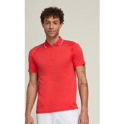 Wilson Team Seamless Ανδρική Αθλητική Μπλούζα Polo Κόκκινη WM00286411-RDB