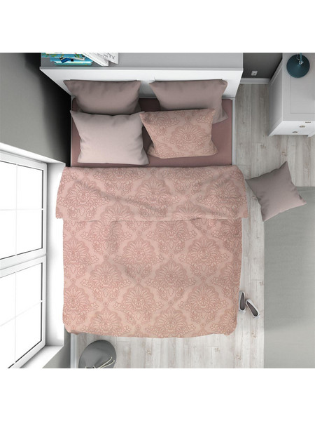 Dimcol Πάπλωμα Μονό 160x240 Άρτεμις 703 Dusty Rose
