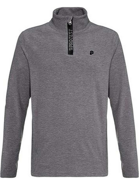 Protest Perfectum Ανδρικό Φούτερ Fleece Ανθρακί 3792700-592