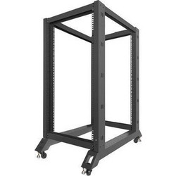 Lanberg OR01-6022-B Επιδαπέδια Καμπίνα Rack 22U 60x100x122.9cm