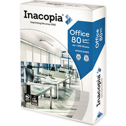 Inacopia Office Χαρτί Α4 80gr/m² 500 Φύλλα
