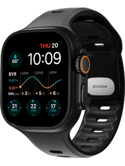 Nomad Tempo Λουράκι Σιλικόνης Black (Apple Watch Ultra 49mm)