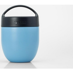 Smash Widemouth Δοχείο Φαγητού Θερμός Inox 500ml Γαλάζιο
