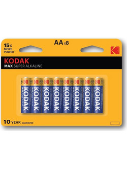 Kodak Max Super Alkaline AA 8τμχ