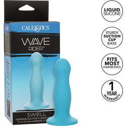 CalExotics Wave Rider Swell Πρωκτικό Dildo 12.75cm Μπλε D-241441