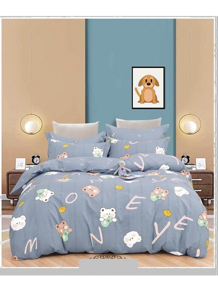 Mc Decor 4930 Σετ Παιδική Παπλωματοθήκη Μονή Βαμβακερή 160x240 Γαλάζια
