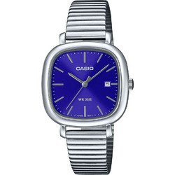 Casio Γυναικείο Ρολόι με Ασημί Μεταλλικό Μπρασελέ LTP-B166D-2AVEF