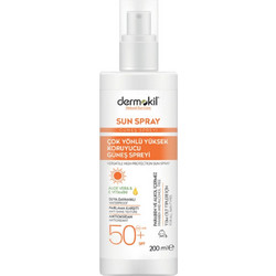 Dermokil Αντηλιακό Spray Προσώπου & Σώματος SPF50+ 200ml