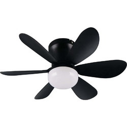 Reality Lund R67462132 Ανεμιστήρας Οροφής 53cm με Φως Μαύρος
