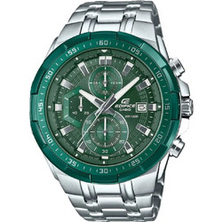 Casio Edifice Ανδρικό Ρολόι Χρονογράφος με Ασημί Μεταλλικό Μπρασελέ EFR-539DE-3AVUEF