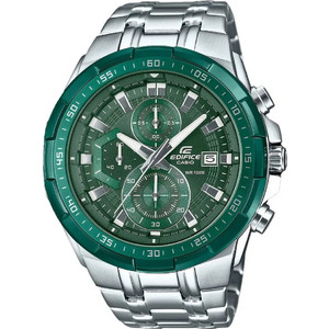 Casio Edifice Ανδρικό Ρολόι Χρονογράφος με Ασημί Μεταλλικό Μπρασελέ EFR-539DE-3AVUEF Casio Edifice Ανδρικό Ρολόι Χρονογράφος με Ασημί Μεταλλικό Μπρασελέ EFR-539DE-3AVUEF