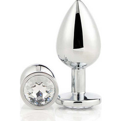 Dream Toys Gleaming Love Πρωκτική Σφήνα Diamond Plug 7.1cm Διαφανής