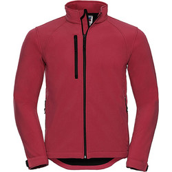 Russell Athletic Αθλητικό Ανδρικό Μπουφάν Χειμωνιάτικο Softshell Μπορντό R-140M-0