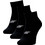 4F Ανδρικές Κάλτσες Κοντές Μαύρες 3Pack 4FWMM00USOCF448-20S