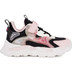 Fila Memory Musha 2 Παιδικά Sneakers Μαύρα Σομόν 3YF53006-090