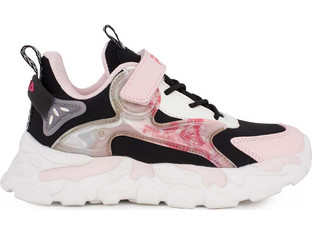 Fila Memory Musha 2 Παιδικά Sneakers Μαύρα Σομόν 3YF53006-090