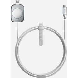 Nomad Kevlar Φορτιστής Smartwatch για Apple Watch Series 1-10 / SE / Ultra White
