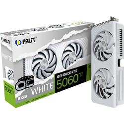 Palit GeForce RTX 5060 Ti 8GB GDDR7 White OC Κάρτα Γραφικών