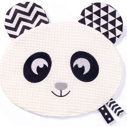 BabyOno Happy Panda Πανάκι Παρηγοριάς Πάντα Λευκό