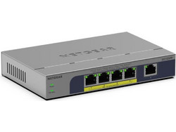 Netgear GS105PP V3 Unmanaged L2 Switch με 4 Θύρες Ethernet 1000Mbps