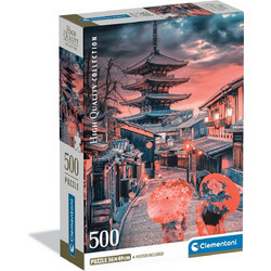 Puzzle Clementoni High Quality Collection Απόγευμα στο Κιότο 500 Κομμάτια