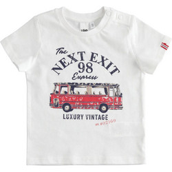 iDo Παιδικό T-Shirt Κοντομάνικο Λευκό J67800-0113