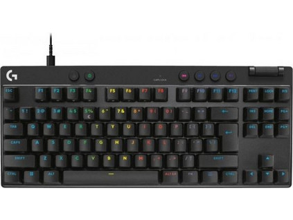 Logitech G Pro X Rapid Μηχανικό Gaming Πληκτρολόγιο TenKeyLess με Magnetic Analog Διακόπτες RGB Black