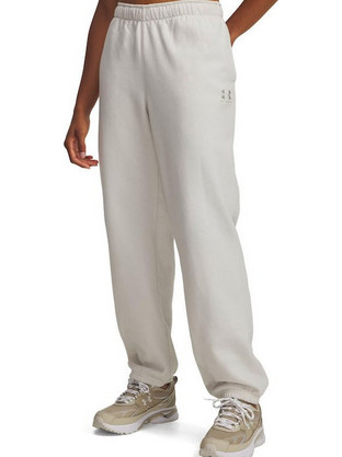 Under Armour Ανδρικό Σετ Φόρμας Fleece με Λάστιχο Εκρού 6003676-110