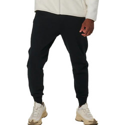 Body Action Ανδρικό Παντελόνι Φόρμας Fleece με Λάστιχο Μαύρο 023530-01