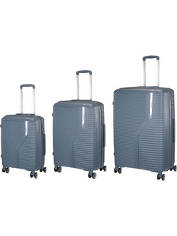 Xplorer 172 Σετ Βαλίτσες 3τμχ Γκρι