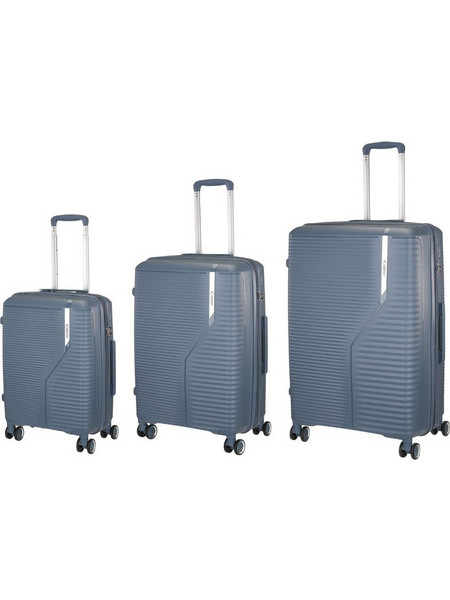 Xplorer 172 Σετ Βαλίτσες 3τμχ Γκρι