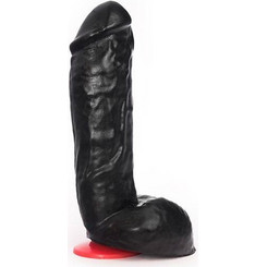 Mister B Fucktools Hammering Hank Ρεαλιστικό Dildo με Βεντούζα & Όρχεις 24cm Μαύρο