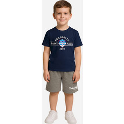 Action ΔΕΛΑΣΑΛ Παιδικό T-Shirt Κοντομάνικο Navy Μπλε 12380043-04