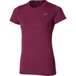 Mizuno Core Impulse Γυναικείο Αθλητικό T-Shirt Μπορντό J2GAC22168-68