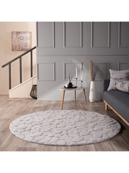 Teoran Alley Χαλί Στρογγυλό 120cm 11 Elephant