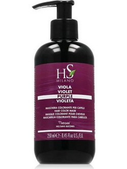 Hs Milano Purple Χρωμομάσκα Μαλλιών 250ml