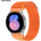 Sonique Alpine Loop Λουράκι Υφασμάτινο Orange (Universal 22mm)