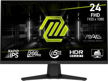 MSI MAG 244F IPS HDR Gaming Monitor 23.8" 1920x1080 FHD 200Hz 0.5ms