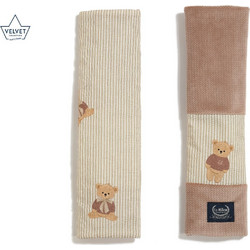 La Millou Baby Bear Velvet Επωμίδες Ζώνης Καροτσιού 103.03603