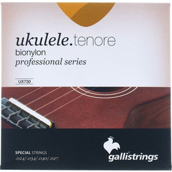 Galli UX730 Tenor Σετ 4 Χορδές Ukelele Nylon 1/2