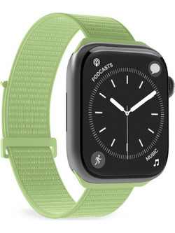 Puro Nylon Sport Λουράκι Υφασμάτινο Green (Apple Watch 38 / 40 / 41mm)