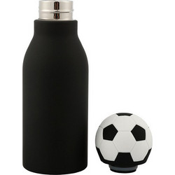 iDrink Football Παιδικό Παγούρι Θερμός Ανοξείδωτο Μαύρο 420ml