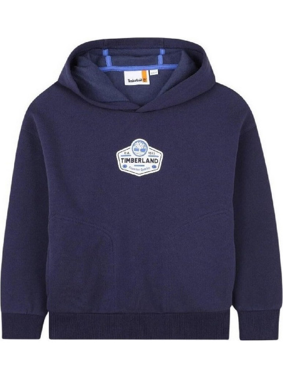 Timberland Παιδικό Φούτερ με Κουκούλα Navy Μπλε T60546-85T