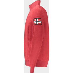 Norway Ανδρική Ζακέτα Fleece με Φερμουάρ Κόκκινη 3013987