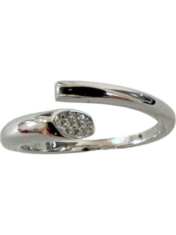 RO Accessories Γυναικείο Δαχτυλίδι Ασημί R147