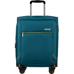 Samsonite Base Breeze 154779-1686 Βαλίτσα Καμπίνας 55x40x23cm με 4 Ρόδες Πετρόλ