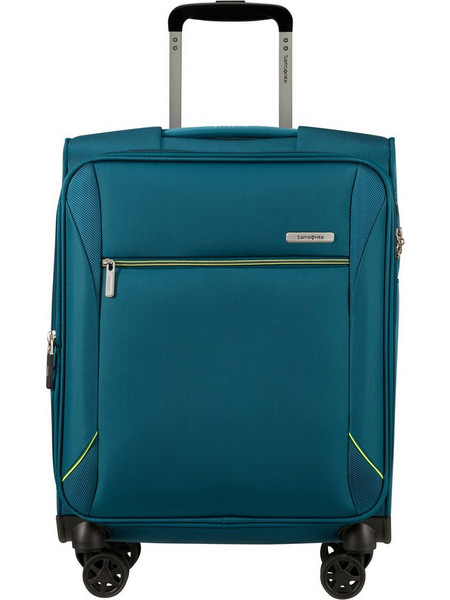 Samsonite Base Breeze 154779-1686 Βαλίτσα Καμπίνας 55x40x23cm με 4 Ρόδες Πετρόλ